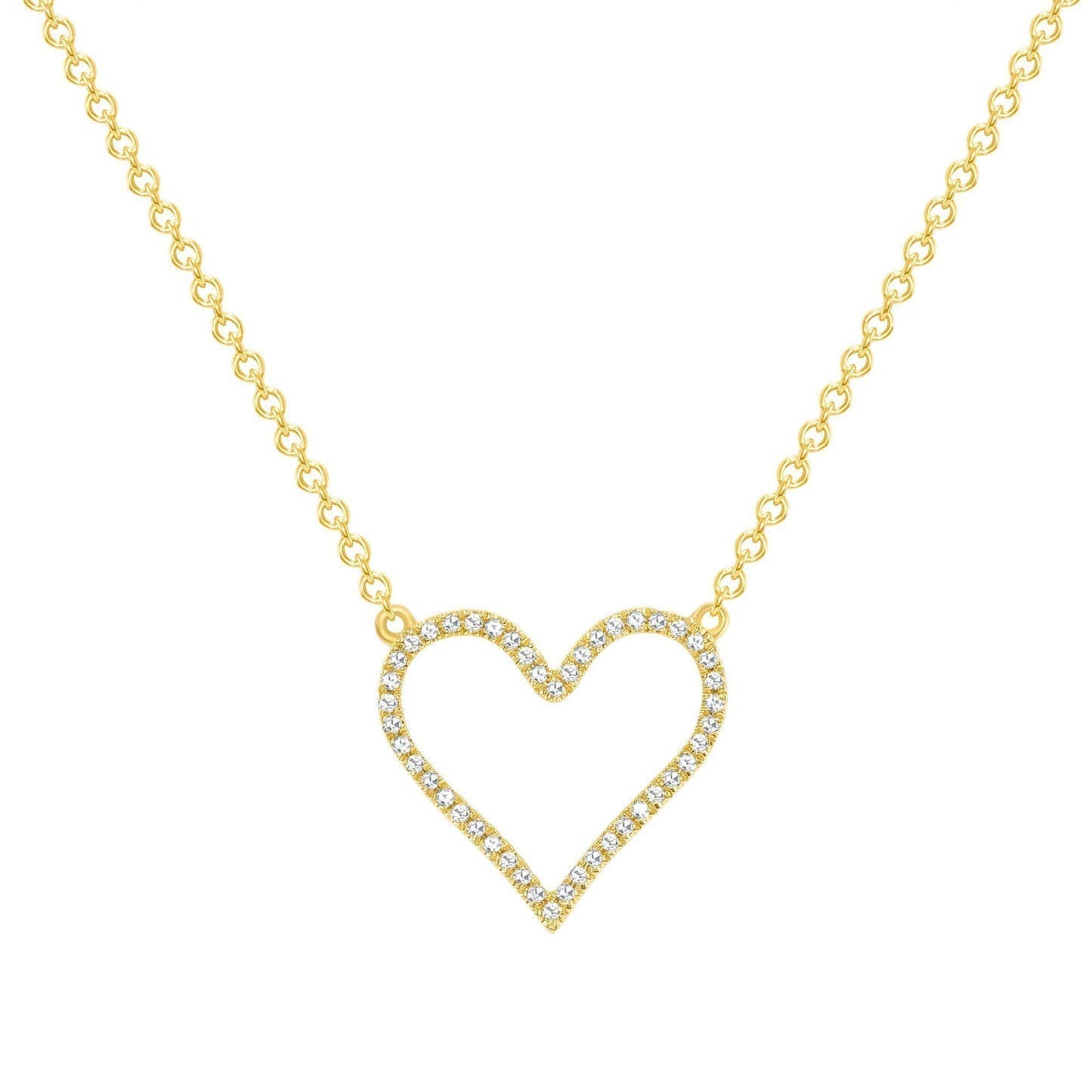 0.17 CT Moissanite Diamond Cross Pendant Necklace in Solid Gold 1