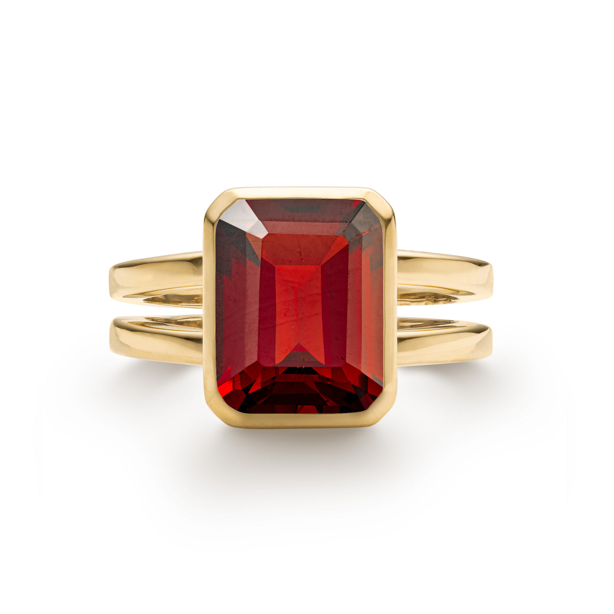 4.00 CT Emerald Garnet Lab Made Diamond-January Birthstone Engagement Ring 8