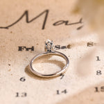 Stunning 2.0 CT Pear Moissanite Engagement Ring with Solitaire Design 3