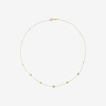 Round Cut Cubic Zirconia in 925 Sterling Silver Necklace 3