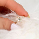 Stunning 1.27 CT Hexagon Moissanite Engagement Ring with Three Stone Design 6