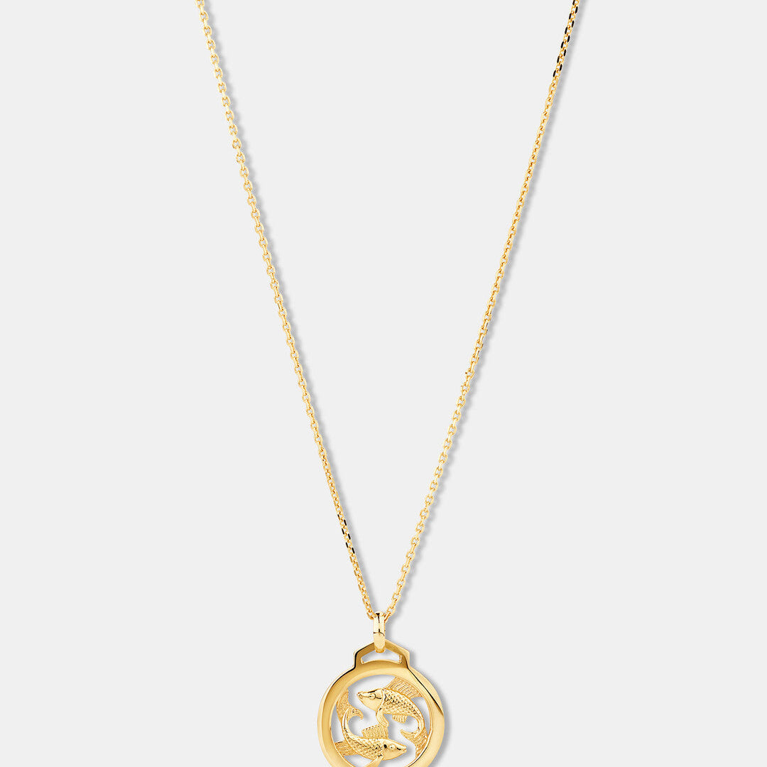 Round Cut Cubic Zirconia in 925 Sterling Silver Necklace 1