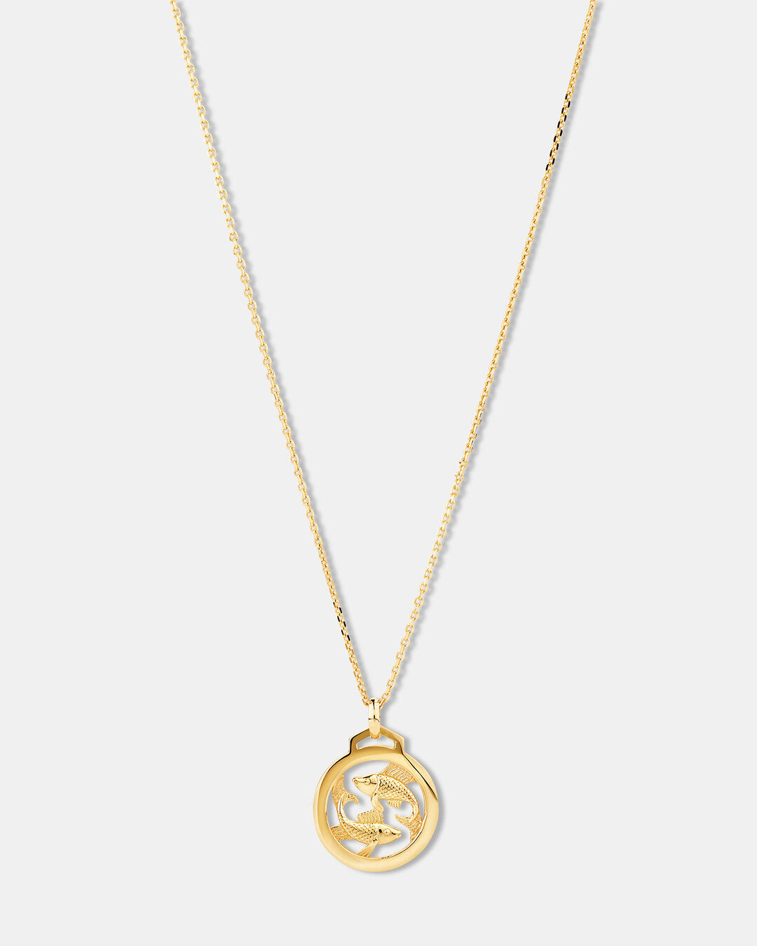 Round Cut Cubic Zirconia in 925 Sterling Silver Necklace 1