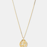 Round Cut Cubic Zirconia in 925 Sterling Silver Necklace 1