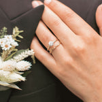 Stunning Crown Leaf Metal Wedding Bands 6