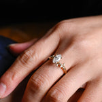 Stunning 1.0 - 2.0 CT Marquise Moissanite Engagement Ring with Solitaire Design 4