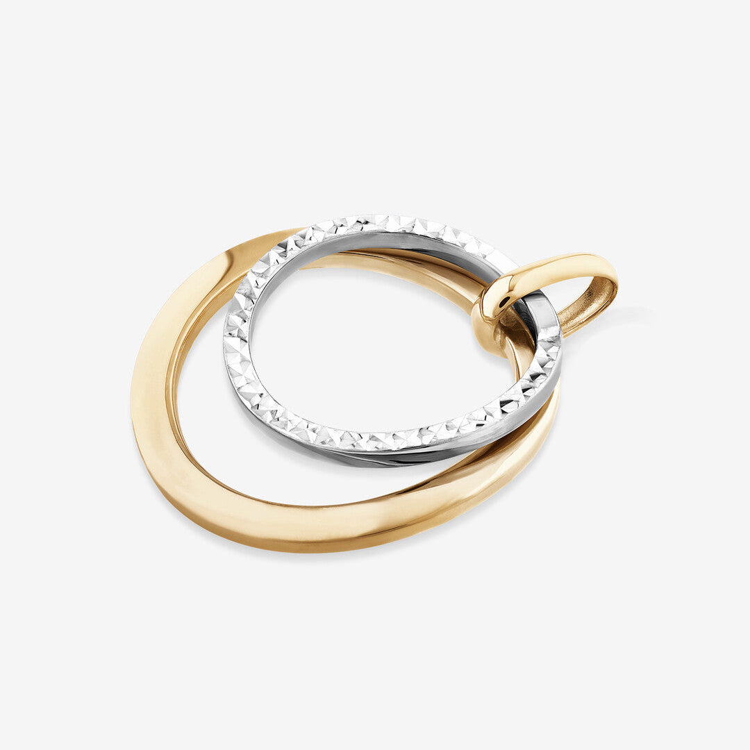 Round Cut Cubic Zirconia in 925 Sterling Silver Necklace 2