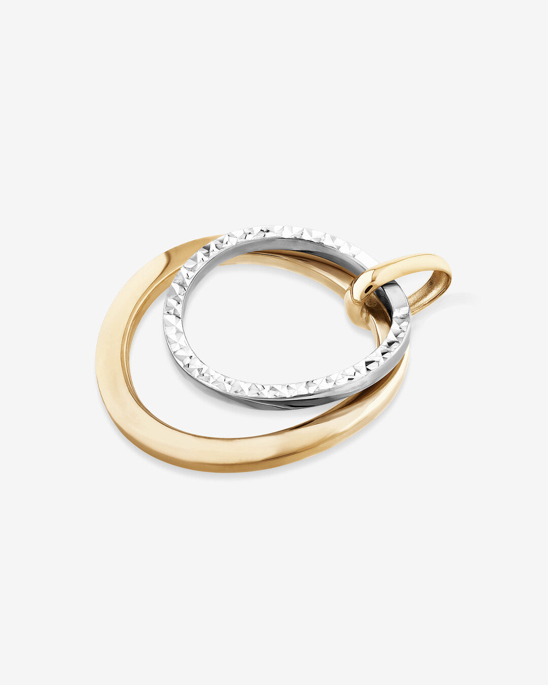 Round Cut Cubic Zirconia in 925 Sterling Silver Necklace 2