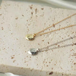 Round Cut Cubic Zirconia in 925 Sterling Silver Necklace 7