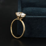 Solitaire Engagement Ring Featuring 2.0 CT Cushion Moissanite 5