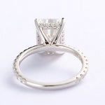 Hidden Halo Engagement Ring Featuring 3.25 CT Round Moissanite 6