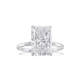 Radiant Solitaire Lab Grown Diamond Engagement Ring