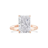 Radiant Solitaire Lab Grown Diamond Engagement Ring