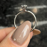 1.0 CT Marquise Solitaire CVD E/VS2 Diamond Engagement Ring 2