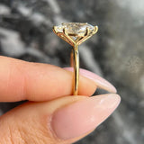 2.0 CT Marquise Solitaire CVD F/VS1 Diamond Engagement Ring 3