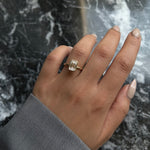 2.0 CT Emerald Bezel CVD G/VS2 Diamond Engagement Ring 4