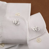 Initial Letter Cufflinks For Men