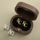 Initial Letter Cufflinks For Men
