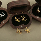 Initial Letter Cufflinks For Men