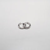 Mens Thick Hoop Earrings