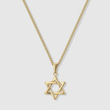 Star Of David Pendant Necklace For Men