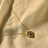 Clover Pendant Necklace For Men