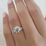 2 CT Round Cut Pave CVD F/VS2 Diamond Engagement Ring 3