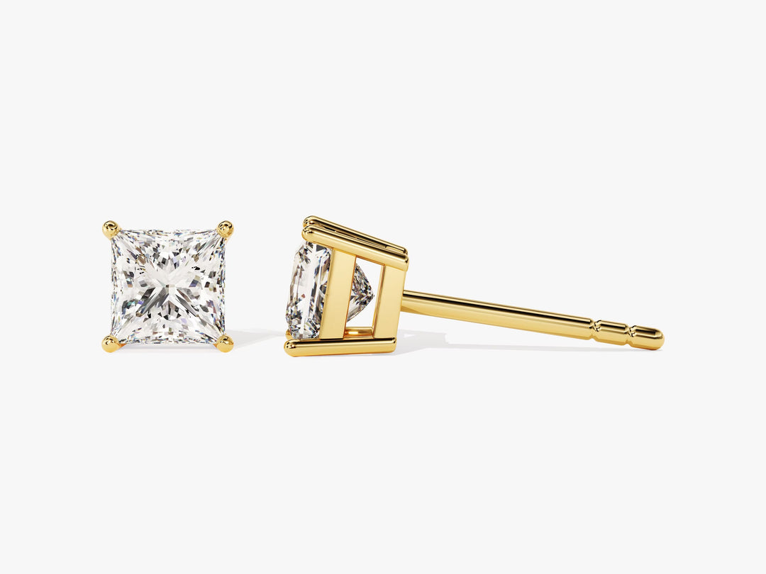 
                  
                    1.0 TCW Princess Cut Stud Moissanite Earrings
                  
                