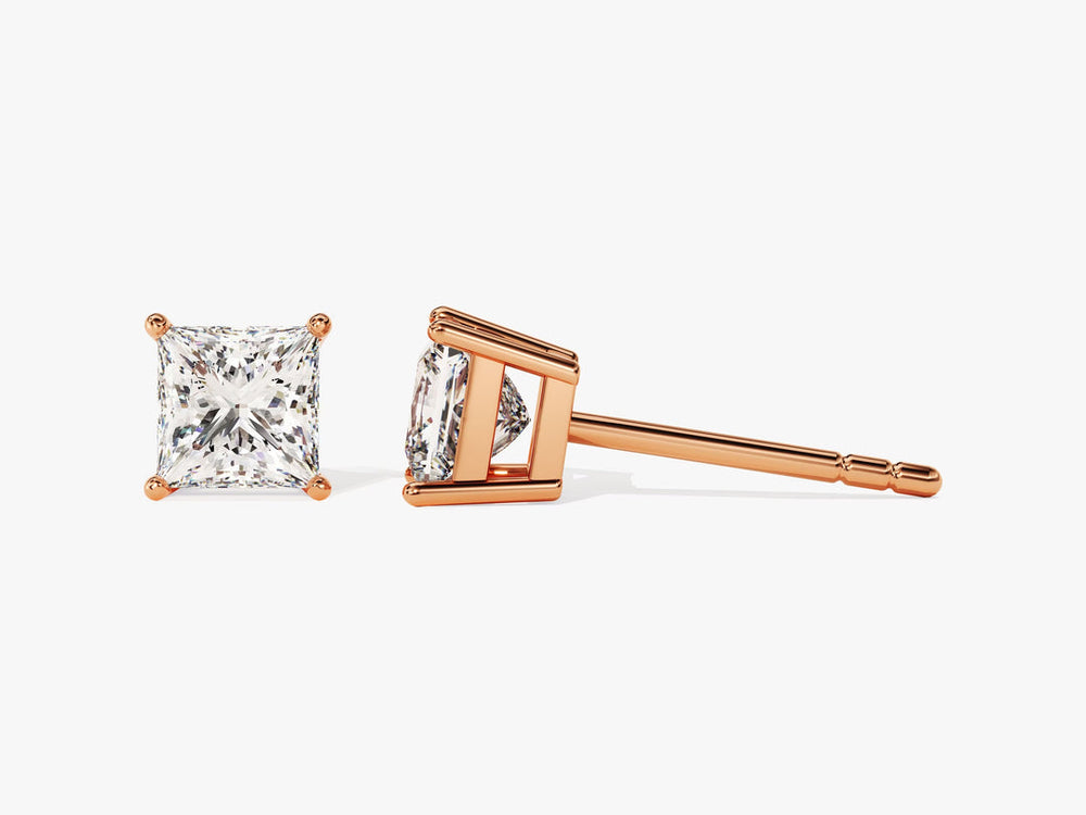 
                  
                    1.0 TCW Princess Cut Stud Moissanite Earrings
                  
                