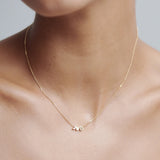 Three Charm Necklace