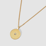 0.3 TCW Round Lab Grown Diamond Solitaire Necklace