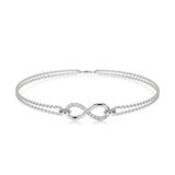 0.07 TCW Round Lab Grown Diamond Tennis Bracelet