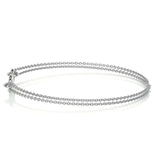 0.07 TCW Round Lab Grown Diamond Tennis Bracelet