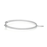 0.25 TCW Round Lab Grown Diamond Chained Bracelet