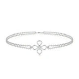 0.02 TCW Round Lab Grown Diamond Dolores Bracelet