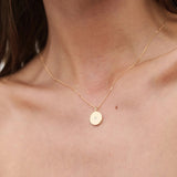0.3 TCW Round Lab Grown Diamond Solitaire Necklace