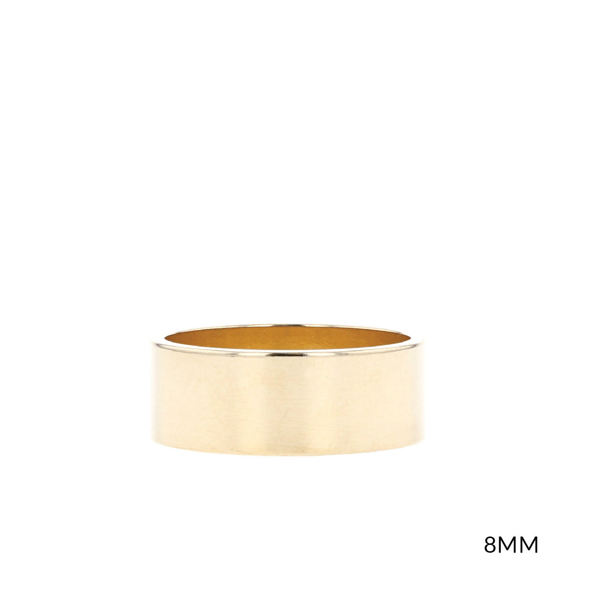 
                  
                    Satin-Finish Classic Yellow Gold Men's Band 4
                  
                