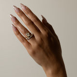 1.55 CT Oval Three Stone Lab Grown Diamond Engagement Ring