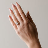 2.45 CT Oval Swirl Lab Grown Diamond Engagement Ring