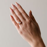 1.95 CT Oval Split Shank Lab Grown Diamond Engagement Ring