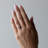 2.4 CT Antique Round Cut Solitaire Lab Grown Diamond Engagement Ring