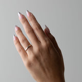 0.25 TCW Baguette Half Eternity Lab Grown Diamond Wedding Band