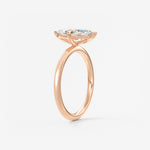 Marquise Solitaire Lab Grown Diamond Engagement Ring