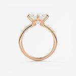 Princess East West Lab Grown Diamond Engagement Ring