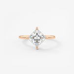 Princess East West Lab Grown Diamond Engagement Ring