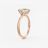 Princess East West Lab Grown Diamond Engagement Ring