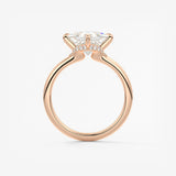 Princess East West Lab Grown Diamond Engagement Ring
