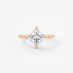 Princess East West Lab Grown Diamond Engagement Ring
