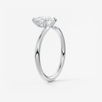 Oval Solitaire Lab Grown Diamond Engagement Ring