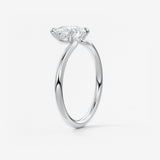 Oval Solitaire Lab Grown Diamond Engagement Ring